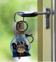 Harry Potter - Portachiavi Harry Expecto Patronum - Dissennatori - Prodotto Ufficiale Warner Bros